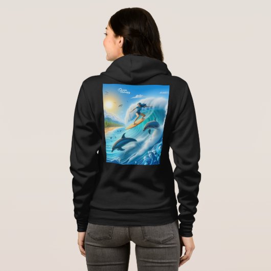 Waves & Wanderlust Collection Sweatshirt パーカ (裏面フル)