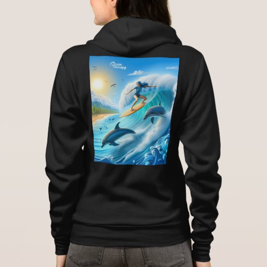 Waves & Wanderlust Collection Sweatshirt パーカ (裏面)