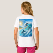 Waves & Wanderlust Collection Sweatshirt Tシャツ (裏面フル)