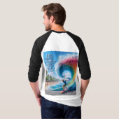 Waves & Wanderlust Collection Tシャツ (裏面フル)