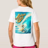 Waves & Wanderlust Collection Tシャツ (裏面)