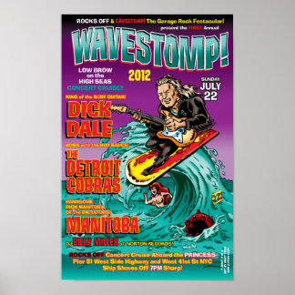WAVESTOP 2012 DICK DALEポスター ポスター