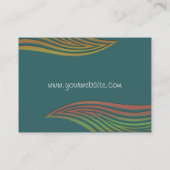 Waveysビジネスプロファイルカード 名刺 (裏面)