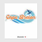 Wavy Days Cape Breton Vinyl Sticker シール (シート)