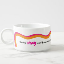 Wavy Lines & Whimsical Quote