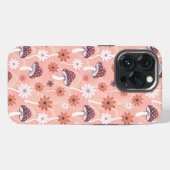Wavy Mushroom Garden iPhoneケース (裏面横)