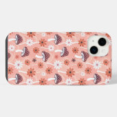 Wavy Mushroom Garden iPhoneケース (裏面横)