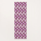 Wavy Ombre Purple All-Over-Print Leggings ヨガマット (裏面)