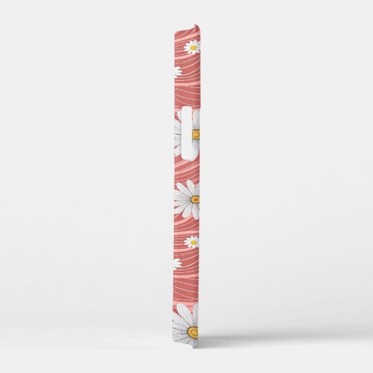 Wavy Pink Daisies Case-Mate iPhoneケース (裏面 / 右)