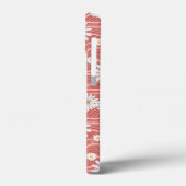 Wavy Pink Daisies Case-Mate iPhoneケース (裏面 / 左)