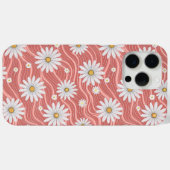 Wavy Pink Daisies Case-Mate iPhoneケース (裏面 (横))