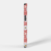 Wavy Pink Daisies iPhoneケース (右側面)