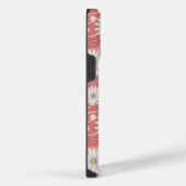 Wavy Pink Daisies iPhoneケース (右側面)