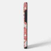 Wavy Pink Daisies iPhoneケース (左側面)