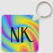 wavy rainbow キーホルダー (裏面)