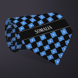 Wavy Somalia Flag Pattern  ネクタイ