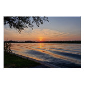 Wavy sunset ポスター (正面)