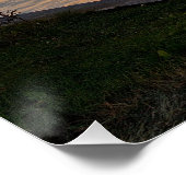 Wavy sunset  ポスター (コーナー)