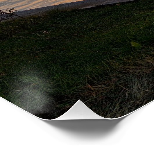 Wavy sunset ポスター (コーナー)