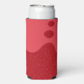 Wavy Tomato Red Custom Can Cooler スリム缶クーラー (Seltzer裏面)