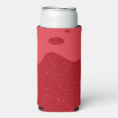 Wavy Tomato Red Custom Can Cooler スリム缶クーラー (Seltzer正面)