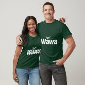 Wawa Eaglesロゴ（白） Tシャツ (ユニセックス)