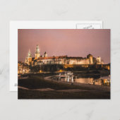 Wawelの城 ポストカード (正面/裏面)