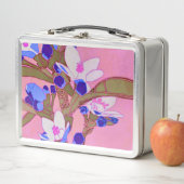 Wax Flower Lunch Box – Australian Native Floral メタルランチボックス (インサイチュ)