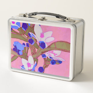 Wax Flower Lunch Box – Australian Native Floral メタルランチボックス