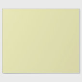 Wax Yellow Solid Color ラッピングペーパー (フラット)