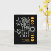 Waxahachie 2024 太陽の Eclipse 2024 040824 Eclipse カード (黄色い花)