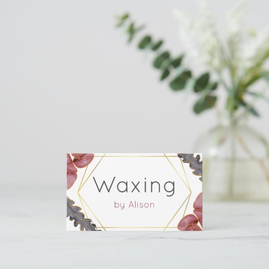 Waxing名刺 名刺 (スタンド正面)