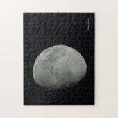 Waxing Midsummer Moon at Night ジグソーパズル (縦)