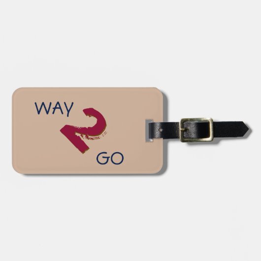 WAY2GO ラゲッジタグ (正面横)