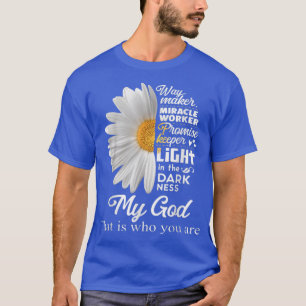 Way Maker Miracle Worker Promise Keeper Light Jesu Tシャツ