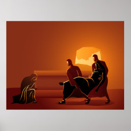 Way of the Cross 14th Station Poster ポスター