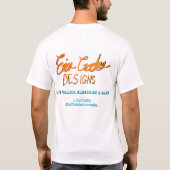 WAY TOO HOT! カートゥーン ドクロ Tシャツ (裏面)
