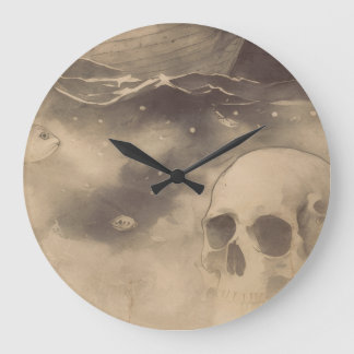 Way under the  Sea ラージ壁時計