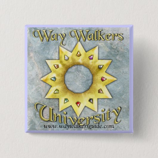 Way Walkers: University Square Pin （ボタン） 缶バッジ (正面)
