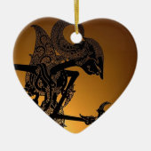 Wayang セラミックオーナメント (正面)