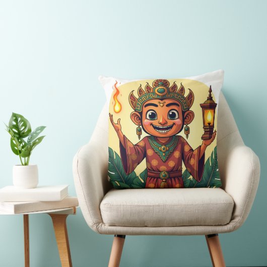 Wayang Amanah Javanese クッション (椅子)