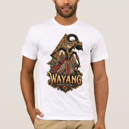 Wayang Indonesian Heritage v2 Tシャツ