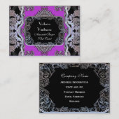 Waydeの丘の情熱のエレガントなプロフェッショナル 名刺 (正面/裏面)