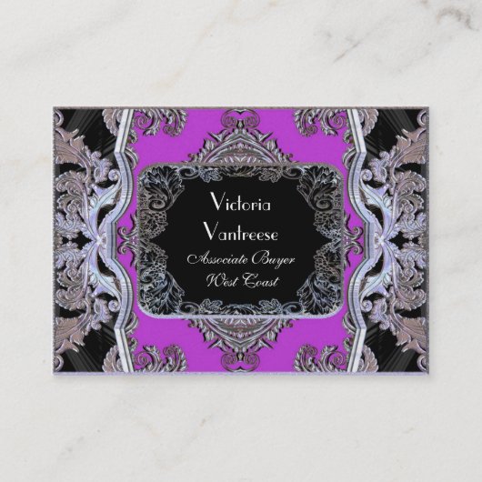 Waydeの丘の情熱のエレガントなプロフェッショナル 名刺 (正面)