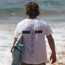 WaymakerモダンクロスミニマルTシャツ