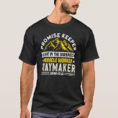 Waymaker Miracle Worker Promise Keeper Isaiah 4216 Tシャツ (正面)