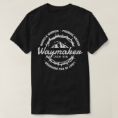 Waymaker Miracle Worker Promise Keeper Jesus Chris Tシャツ (デザイン正面)