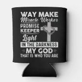 Waymaker Miracle Worker Promise Keeper Light Jesus 缶クーラー (裏面)