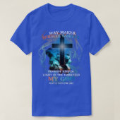 Waymaker Miracle Worker Promise Keeper Light Jesus Tシャツ (デザイン正面)