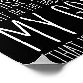 Waymaker Miracle Worker Promise Keeper My God Chri ポスター (角)